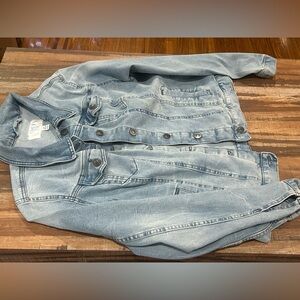Time and Tru Sky Blue Denim Jacket